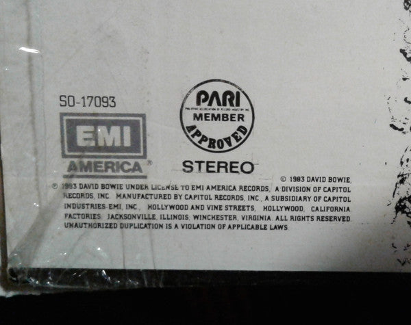 David Bowie : Let's Dance (LP, Album)