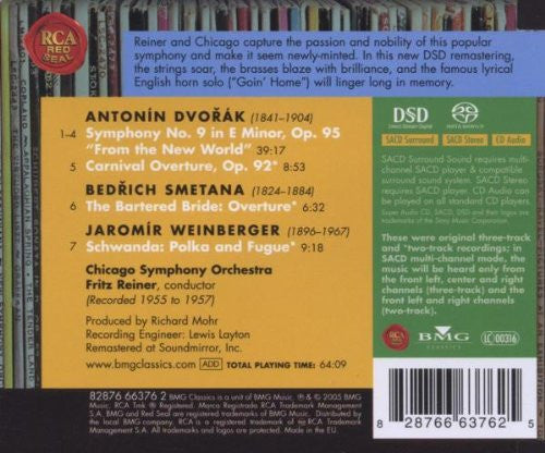 Buy Dvořák*, Fritz Reiner, Chicago Symphony Orchestra : New World