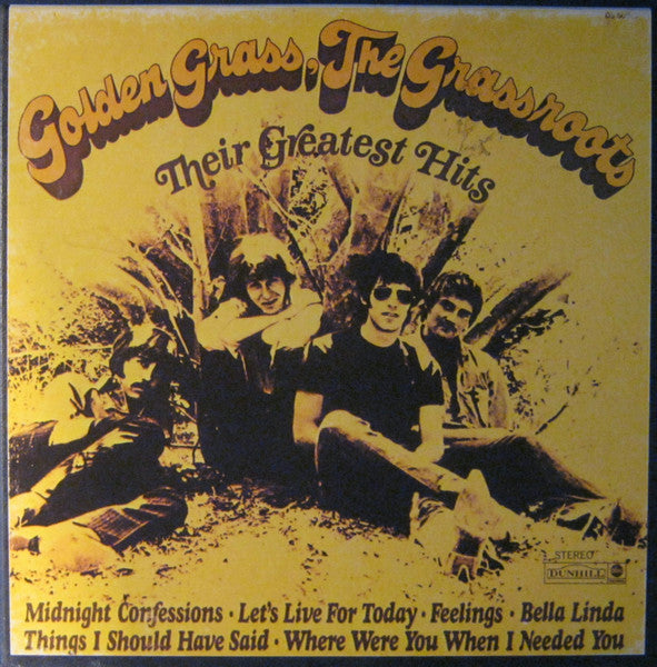 The Grass Roots : Golden Grass: Their Greatest Hits (Reel, 4tr Stereo, 7" Reel, Comp)