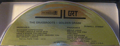 The Grass Roots : Golden Grass: Their Greatest Hits (Reel, 4tr Stereo, 7" Reel, Comp)