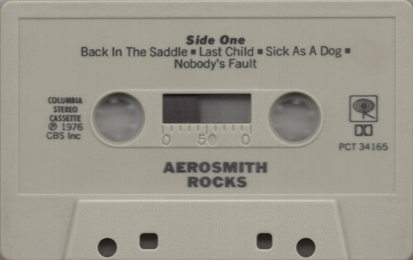 Aerosmith : "Rocks" (Cass, Album, RE)