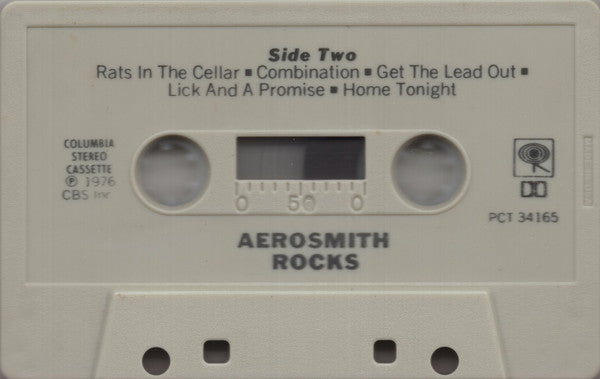 Aerosmith : "Rocks" (Cass, Album, RE)