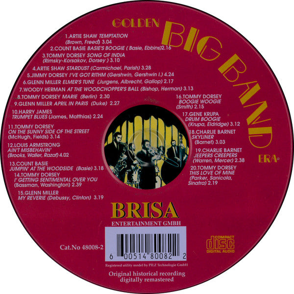 Various : Golden Big Band Era (CD, Comp, Tin)
