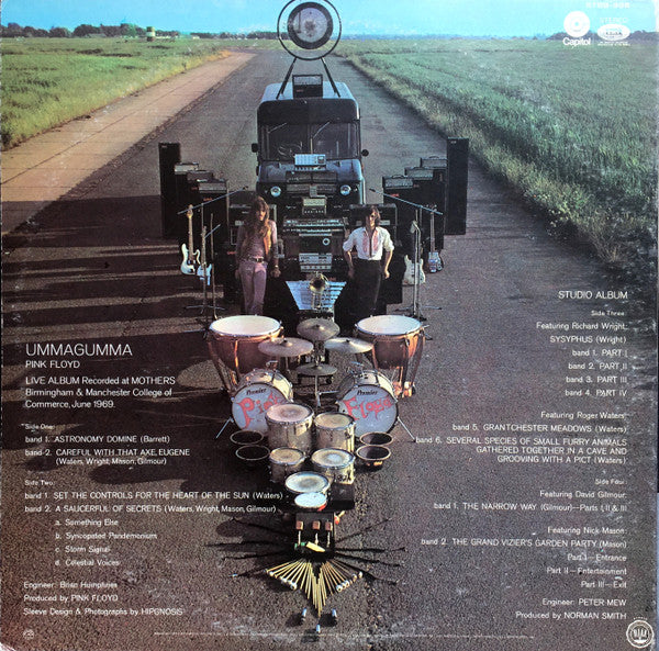 Pink Floyd : Ummagumma (2xLP, Album, RE, Los)