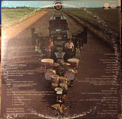 Pink Floyd : Ummagumma (2xLP, Album, RE, Los)