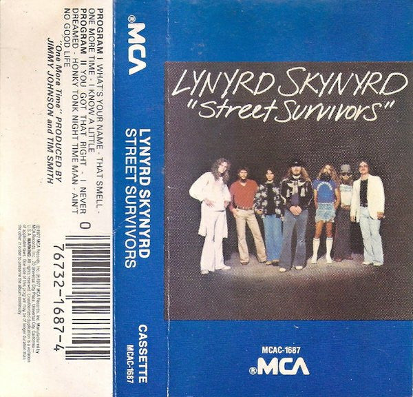 Lynyrd Skynyrd : Street Survivors (Cass, Album, RE)