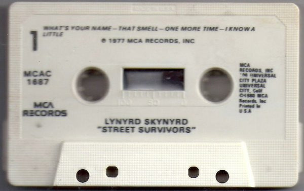 Lynyrd Skynyrd : Street Survivors (Cass, Album, RE)