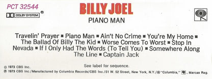Billy Joel : Piano Man (Cass, Album, RE)