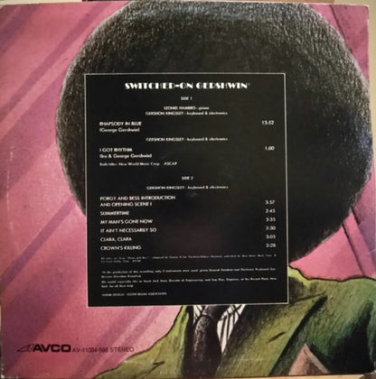 Leonid Hambro And Gershon Kingsley : Switched-On Gershwin (LP, Album, RE, San)