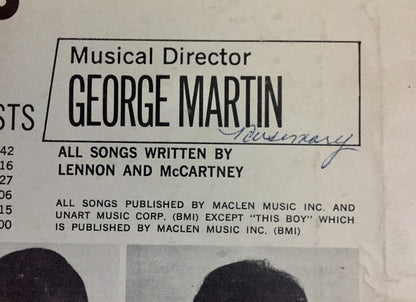 The Beatles : A Hard Day's Night (Original Motion Picture Soundtrack) (LP, Album, Mono)