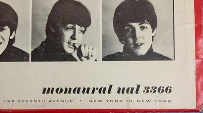 The Beatles : A Hard Day's Night (Original Motion Picture Soundtrack) (LP, Album, Mono)