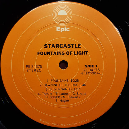 Starcastle : Fountains Of Light (LP, Album, San)
