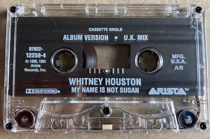 Whitney Houston : My Name Is Not Susan (Cass, Single)