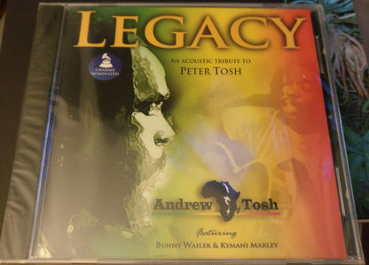 Andrew Tosh : LEGACY An Acoustic Tribute To Peter Tosh (CD, Album)