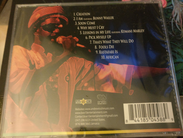 Andrew Tosh : LEGACY An Acoustic Tribute To Peter Tosh (CD, Album)