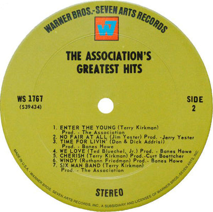 The Association (2) : Greatest Hits! (LP, Comp)