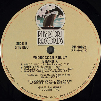 Brand X (3) : Moroccan Roll (LP, Album, San)