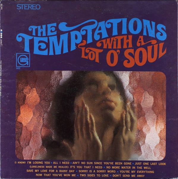 The Temptations : With A Lot O' Soul (LP, Album, RP, Roc)