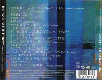 The Corrs : Best Of The Corrs (CD, Comp, RP)