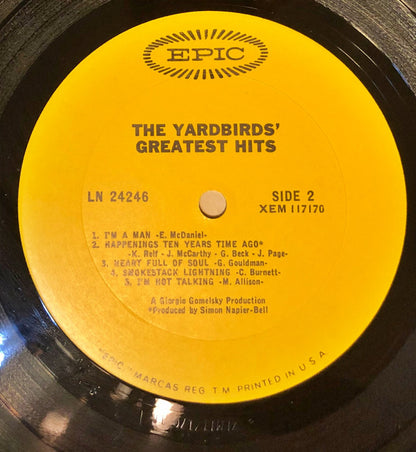 The Yardbirds : The Yardbirds' Greatest Hits (LP, Comp, Mono, Pit)