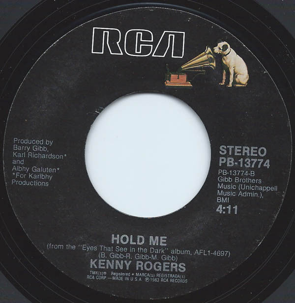 Kenny Rogers : Eyes That See In The Dark (7", Single, Styrene)
