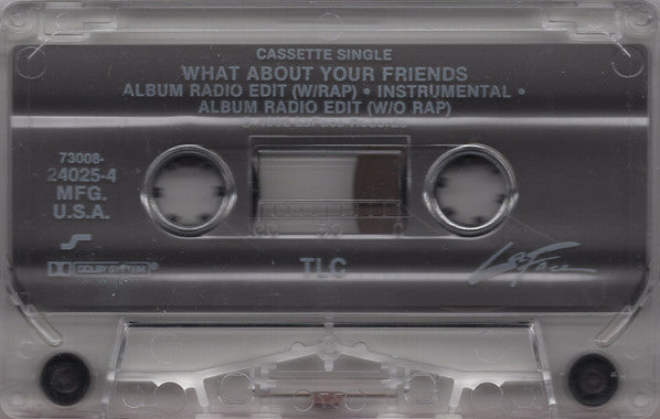 TLC : What About Your Friends (Cass, Single, Son)