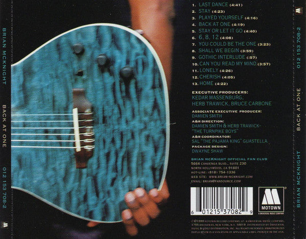 洋楽 HALIFAX START BACK AT START CD Buy Brian McKnight : Back At One (CD, Album) Online for a great