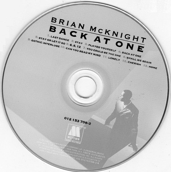 未使用 Brian McKnight - Back At One / レコード Brian McKnight - Back At One - Amazon.com Music
