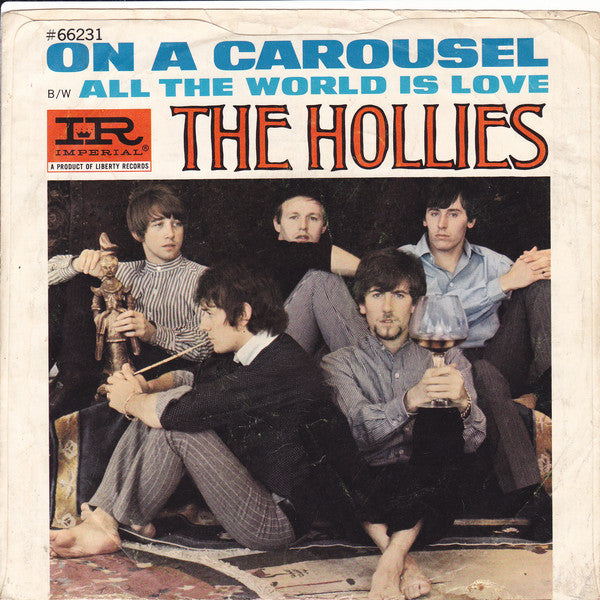 The Hollies : On A Carousel (7", Single, Mono, Rai)