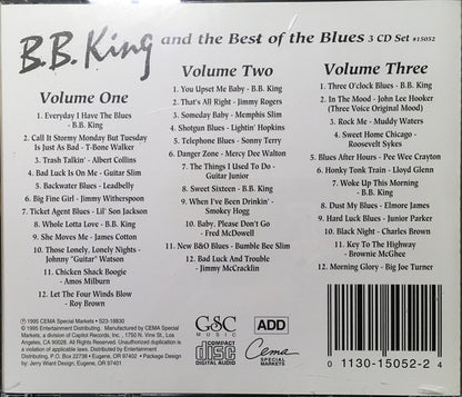 B.B. King : B.B. King And The Best Of The Blues (3xCD, Comp)