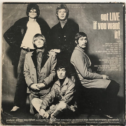 The Rolling Stones : Got Live If You Want It! (LP, Album)
