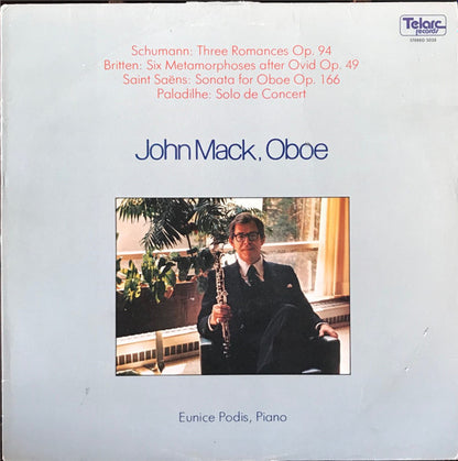 John Mack (2), Eunice Podis : John Mack, Oboe (LP)