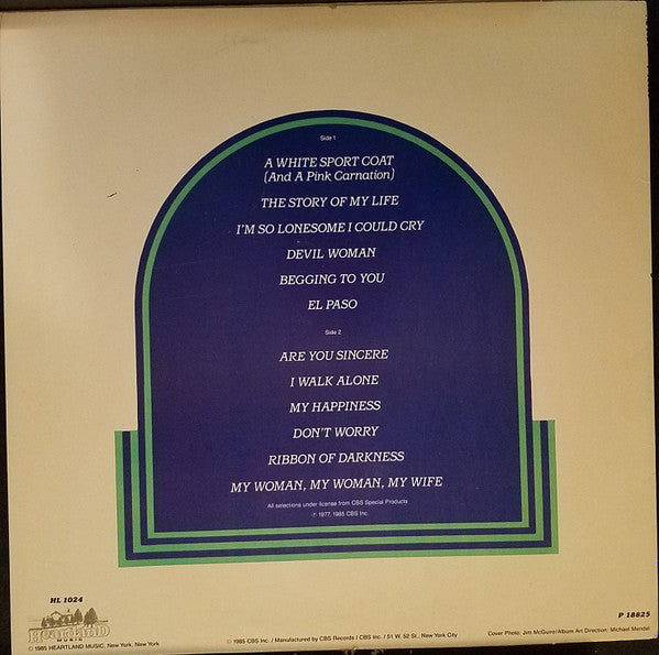 Marty Robbins : Best Loved Hits (LP, Comp)