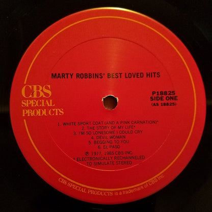 Marty Robbins : Best Loved Hits (LP, Comp)