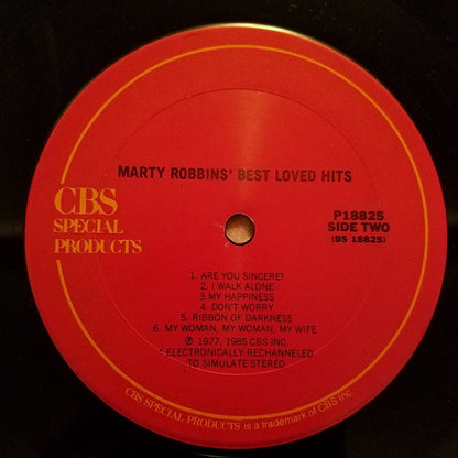 Marty Robbins : Best Loved Hits (LP, Comp)
