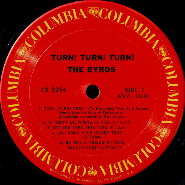 【LP/国内初版】The Byrds / Turn! Turn! Turn! The Byrds - Turn! Turn! Turn! - Amazon.com Music
