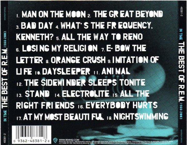 R.E.M. : In Time: The Best Of R.E.M. 1988-2003 (CD, Comp, WEA)