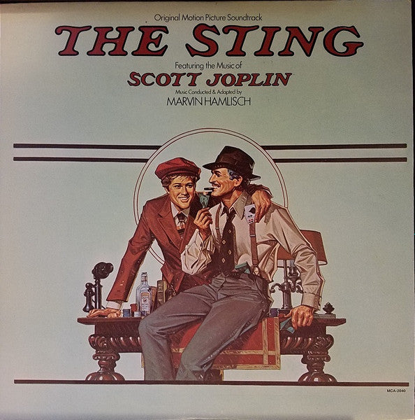 Scott Joplin, Marvin Hamlisch : The Sting (Original Motion Picture Soundtrack) (LP, Album, RE)