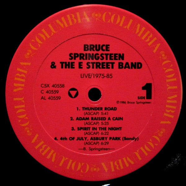 Bruce Springsteen & The E Street Band* : Live / 1975-85 (5xLP, Album, Eur + Box)