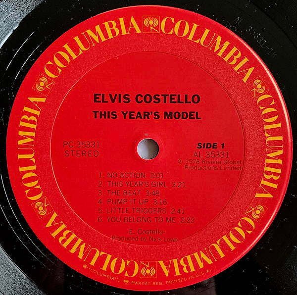 Elvis Costello : This Year's Model (LP, Album, RE, Pit)
