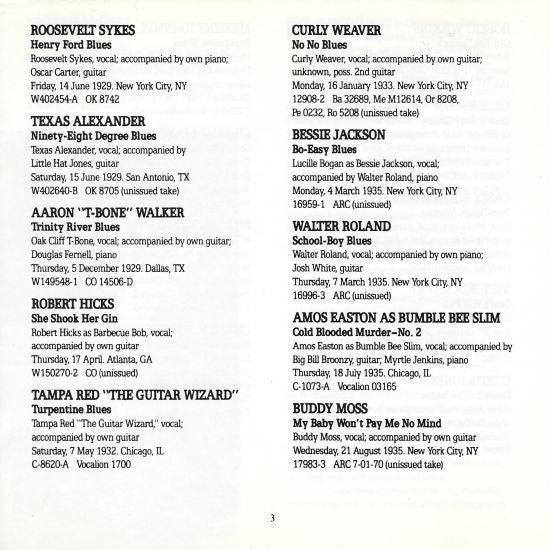 Various : Legends Of The Blues: Volume Two (CD, Comp)