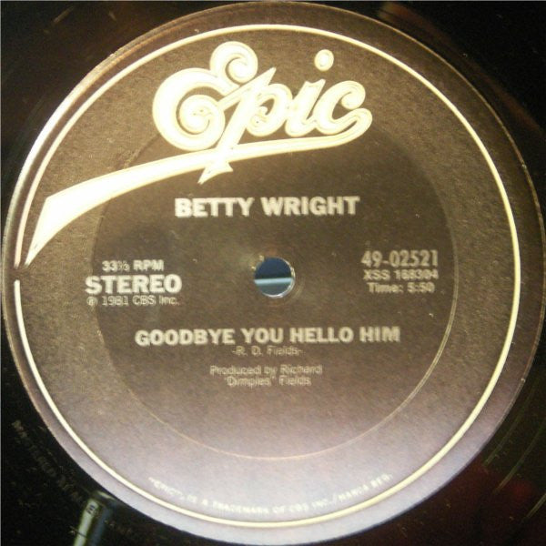 Betty Wright : Make Me Love The Rain (12")