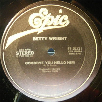 Betty Wright : Make Me Love The Rain (12")