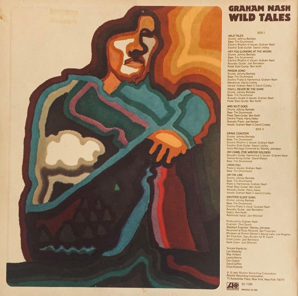 Graham Nash : Wild Tales (LP, Album, PR )