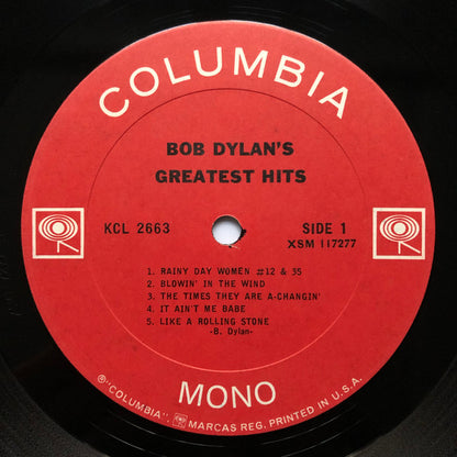 Bob Dylan : Bob Dylan's Greatest Hits (LP, Comp, MP, M/Print, Mon)
