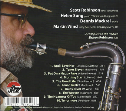 Scott Robinson (2) : Tenormore (CD, Album)