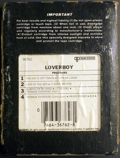 Loverboy : Loverboy (8-Trk, Album)