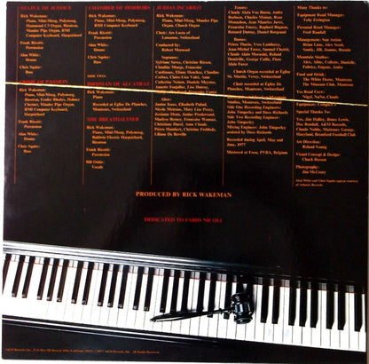 Rick Wakeman : Rick Wakeman's Criminal Record (LP, Album, Ter)