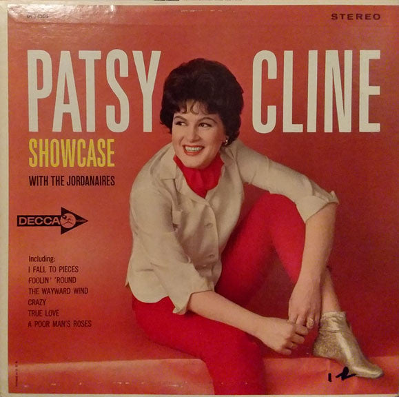 Patsy Cline With The Jordanaires : Showcase With The Jordanaires (LP, Album, RE, Glo)