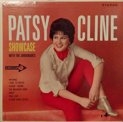 Patsy Cline With The Jordanaires : Showcase With The Jordanaires (LP, Album, RE, Glo)